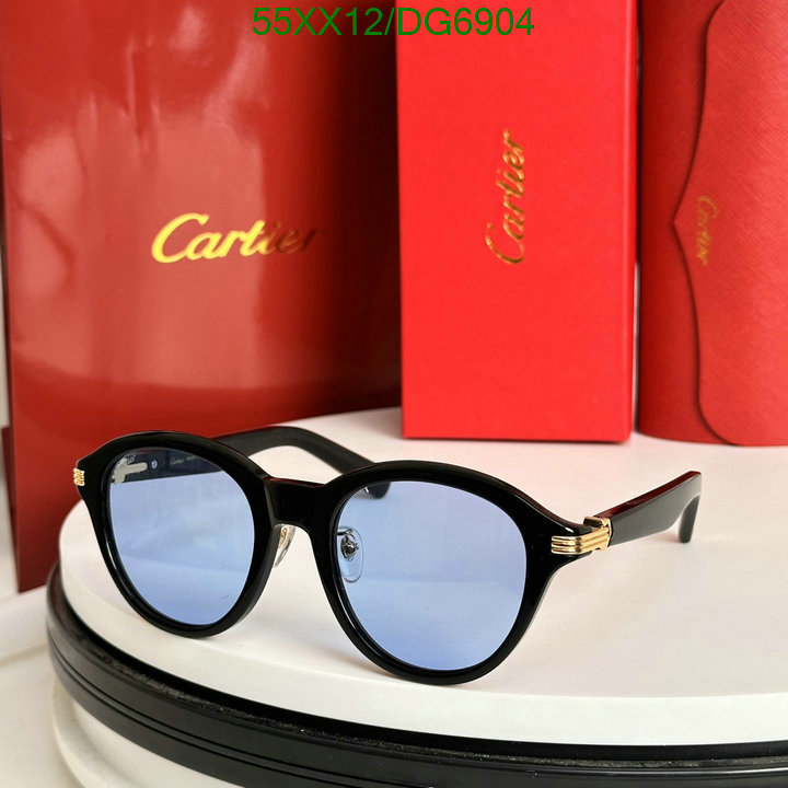 2024 aaaaa replica 1st copy Replica Online Cartier Glasses Code: DG6904