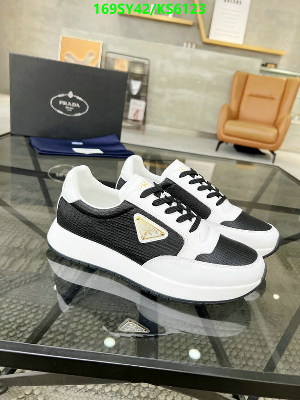 the best affordable Designer Fake Prada Men's Shoes Code: KS6123