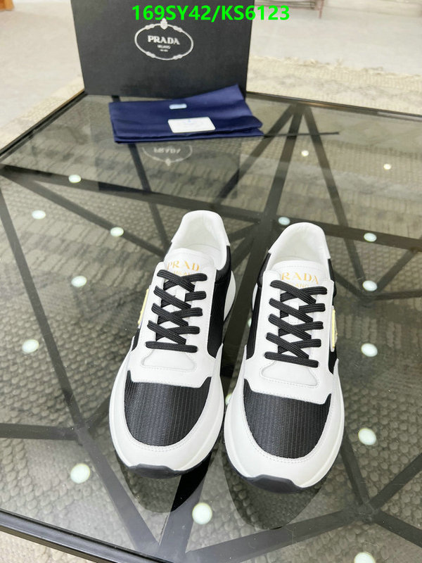 the best affordable Designer Fake Prada Men's Shoes Code: KS6123