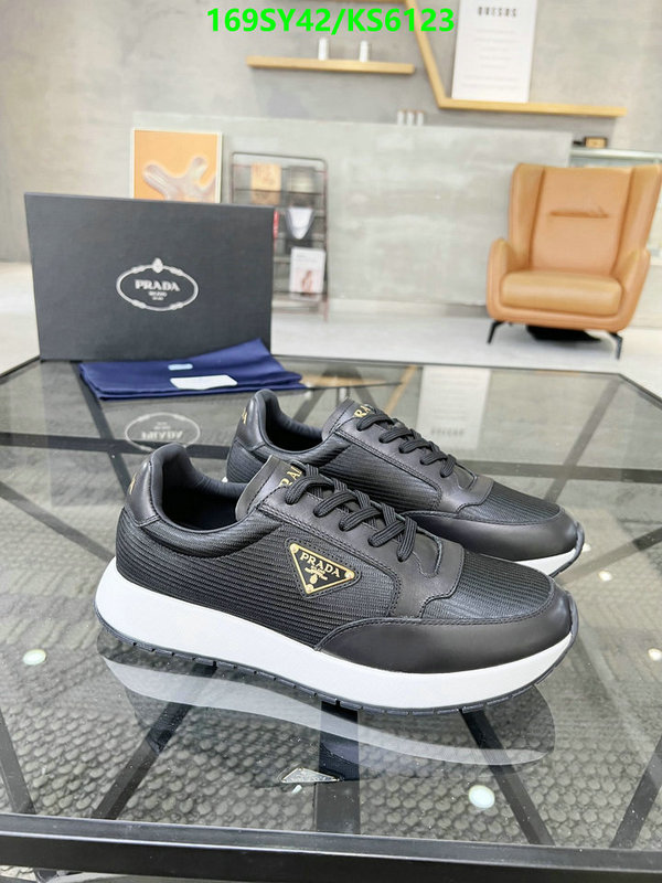 the best affordable Designer Fake Prada Men's Shoes Code: KS6123