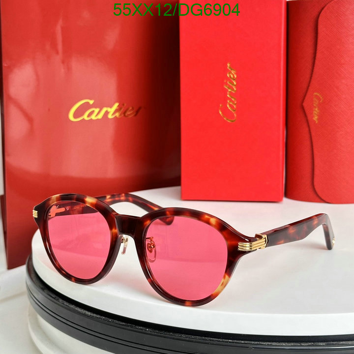 2024 aaaaa replica 1st copy Replica Online Cartier Glasses Code: DG6904