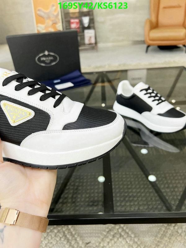 the best affordable Designer Fake Prada Men's Shoes Code: KS6123