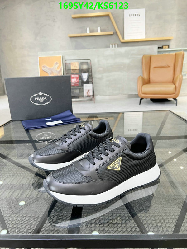 the best affordable Designer Fake Prada Men's Shoes Code: KS6123