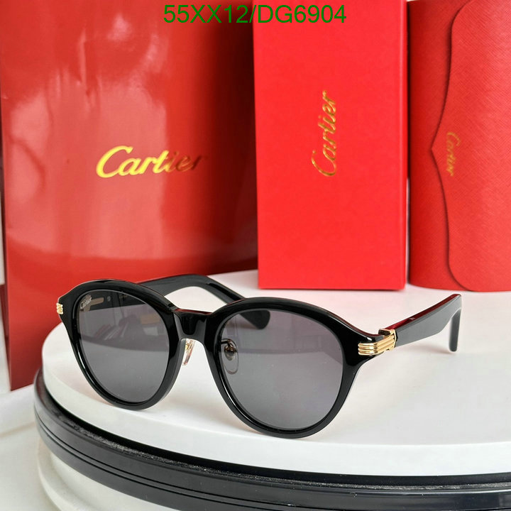 2024 aaaaa replica 1st copy Replica Online Cartier Glasses Code: DG6904