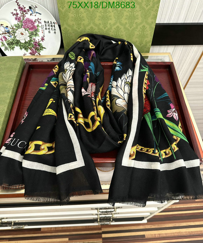 1:1 Replica Gucci Scarf Code: DM8683