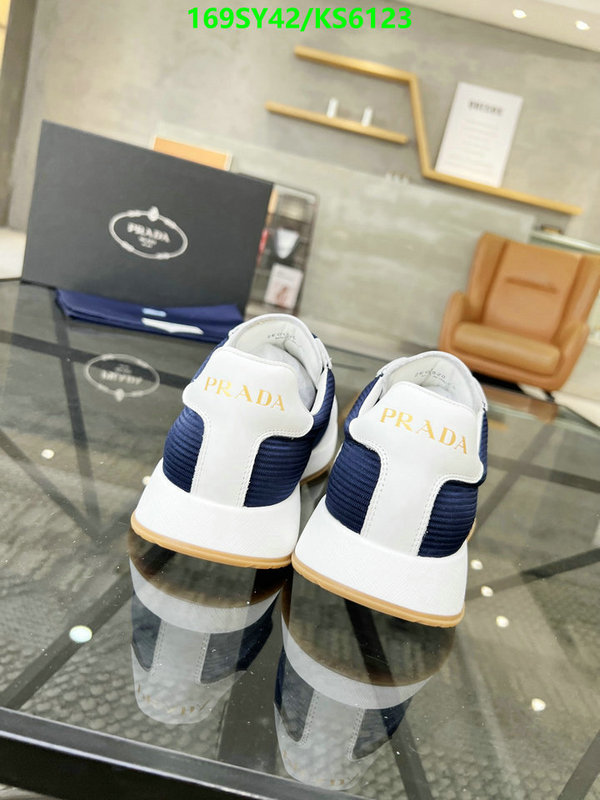 the best affordable Designer Fake Prada Men's Shoes Code: KS6123