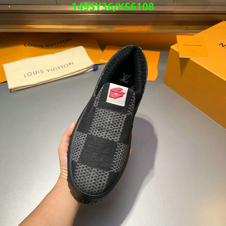 sell high quality Louis Vuitton High Replica men's shoes LV Code: KS6108