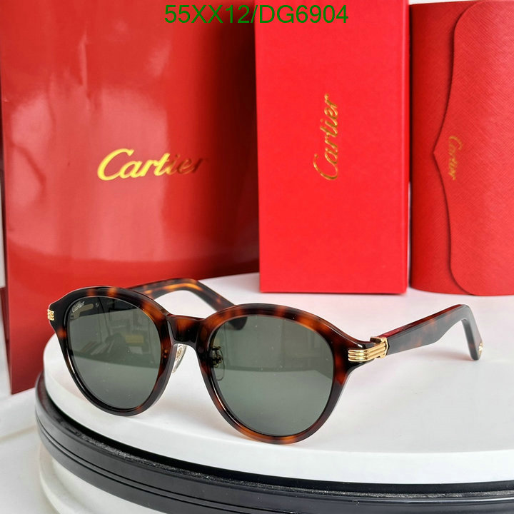 2024 aaaaa replica 1st copy Replica Online Cartier Glasses Code: DG6904