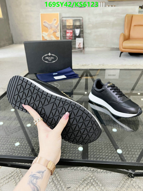 the best affordable Designer Fake Prada Men's Shoes Code: KS6123