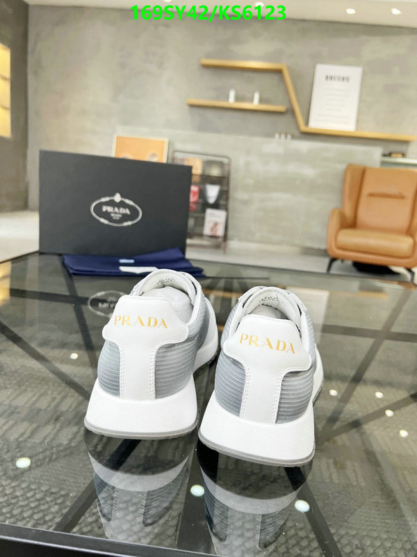 the best affordable Designer Fake Prada Men's Shoes Code: KS6123