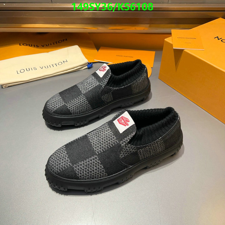 sell high quality Louis Vuitton High Replica men's shoes LV Code: KS6108