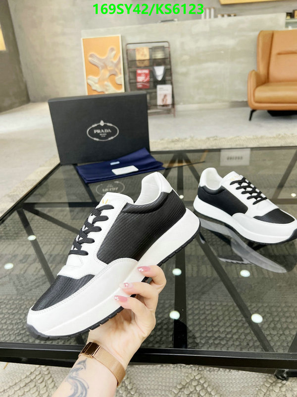 the best affordable Designer Fake Prada Men's Shoes Code: KS6123