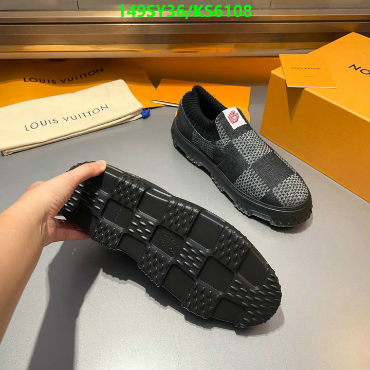 sell high quality Louis Vuitton High Replica men's shoes LV Code: KS6108