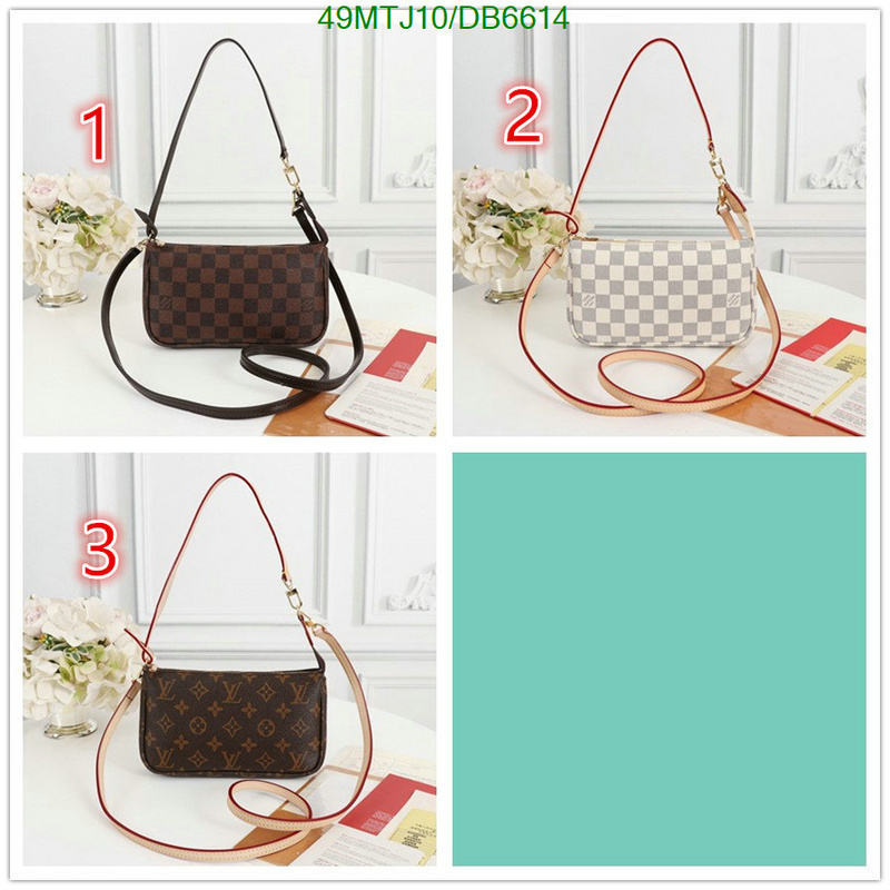 buy high quality cheap hot replica Replica AAAAA+ Louis Vuitton Bag LV Code: DB6614