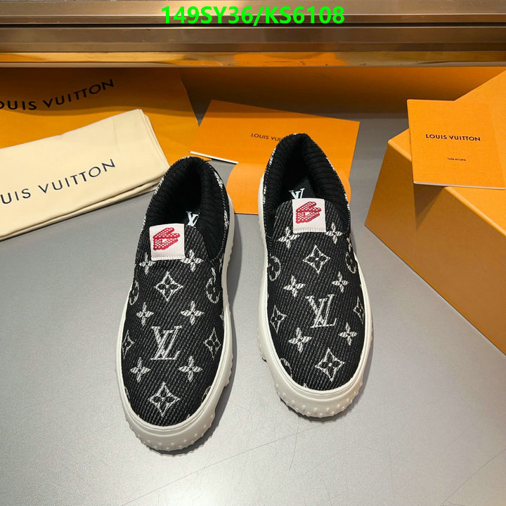 sell high quality Louis Vuitton High Replica men's shoes LV Code: KS6108