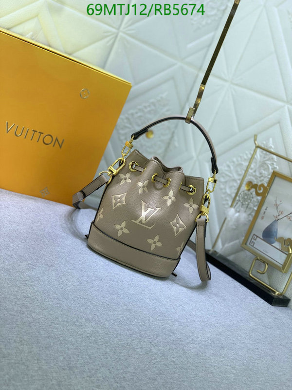 high quality happy copy Replica AAAAA+ Louis Vuitton Bag LV Code: RB5674