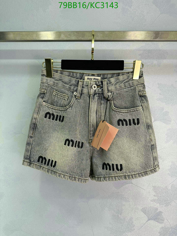 find replica MIUMIU Fashion Replica Clothing Code: KC3143