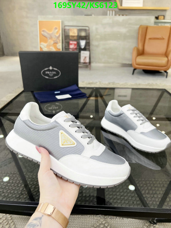 the best affordable Designer Fake Prada Men's Shoes Code: KS6123