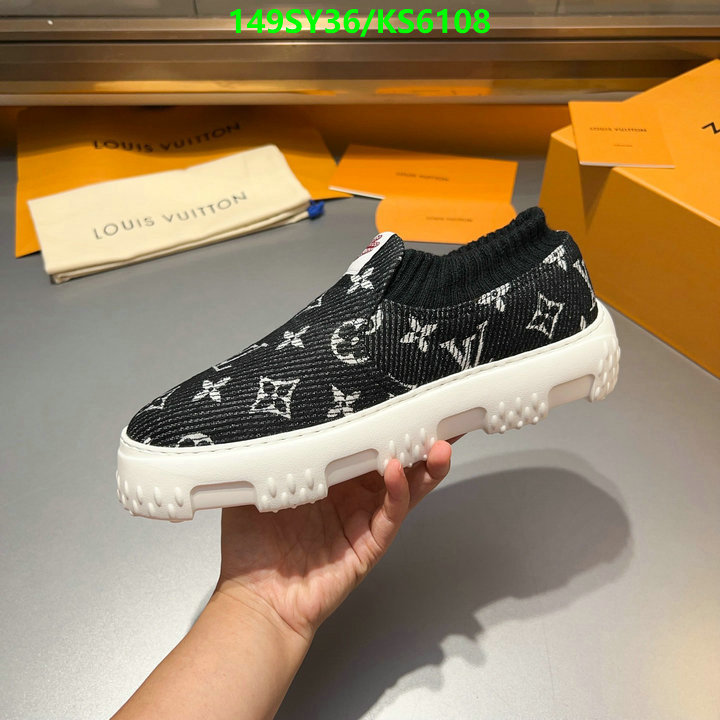 sell high quality Louis Vuitton High Replica men's shoes LV Code: KS6108