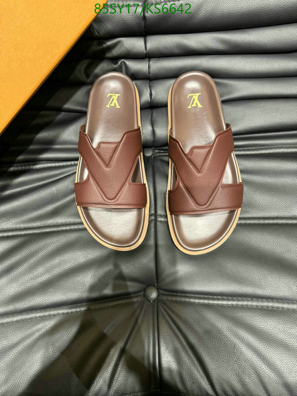 replica designer Copy AAA+ Louis Vuitton men's shoes LV Code: KS6642