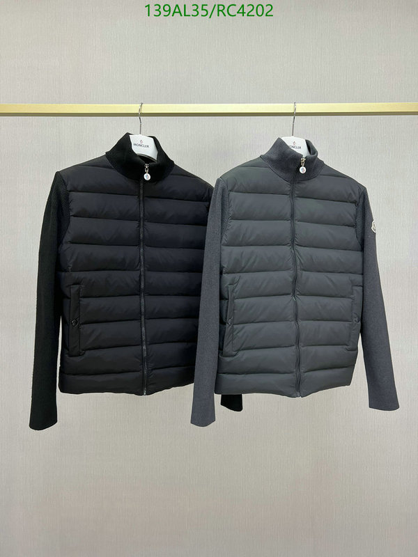 shop cheap high quality 1:1 replica Moncler Replica Down Jacket Men Code: RC4202