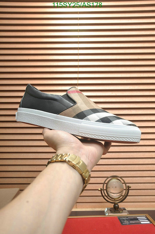 high quality 1:1 replica Fake Cheap Burberry men's shoes Code: AS178