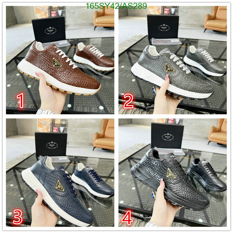 2024 aaaaa replica customize Quality Replica Prada Men's Shoes Code: AS289