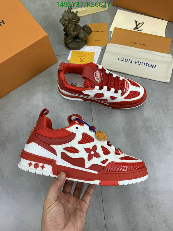 what is aaaaa quality Copy AAA+ Louis Vuitton men's shoes LV Code: KS6637