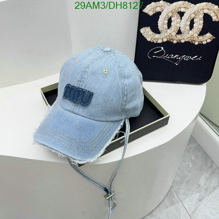 where to buy the best replica MiuMiu Perfect Replica Cap Code: DH8127