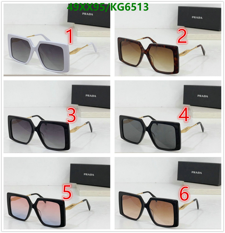 from china 2024 Prada Designer Fake Glasses Code: KG6513