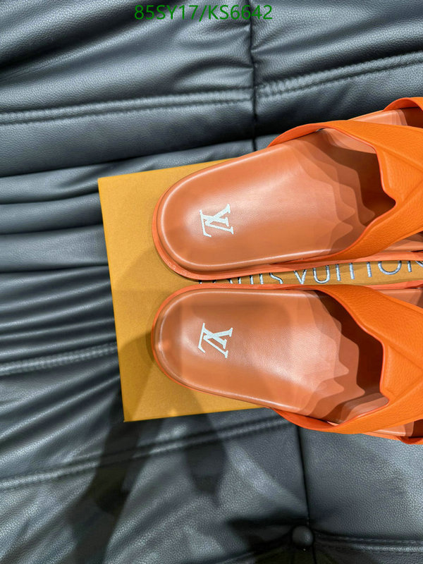 replica designer Copy AAA+ Louis Vuitton men's shoes LV Code: KS6642