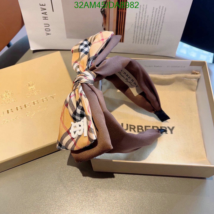 high quality perfect Cheap Burberry Replica Headband Code: DA8982