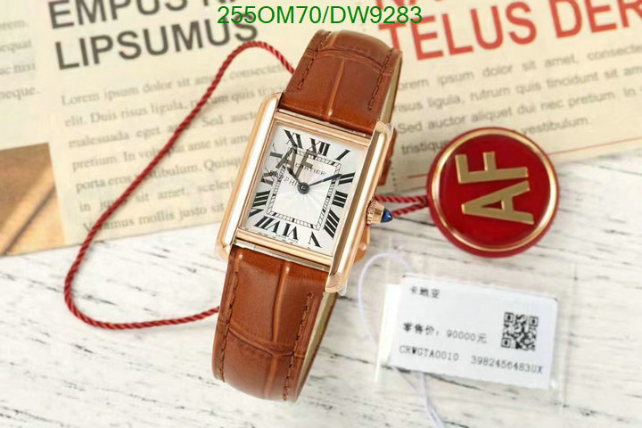 what is top quality replica Cartier Top Fake Watch Code: DW9283