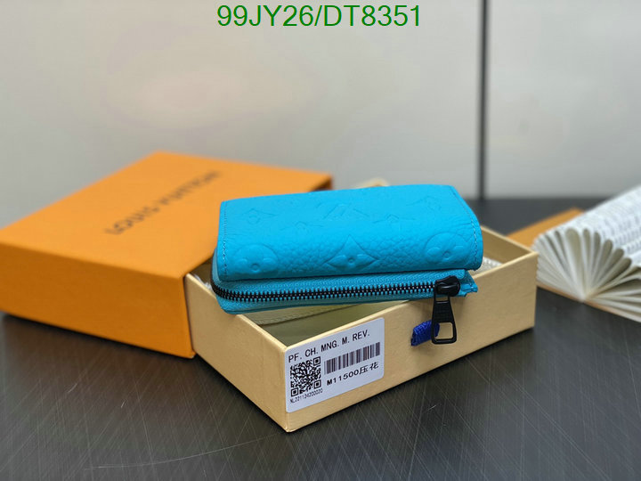 2024 aaaaa replica 1st copy Louis Vuitton Mirror Quality Fake Wallet LV Code: DT8351