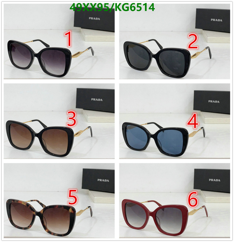 buy sell Prada Designer Fake Glasses Code: KG6514