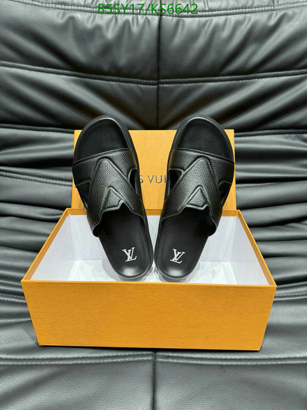 replica designer Copy AAA+ Louis Vuitton men's shoes LV Code: KS6642