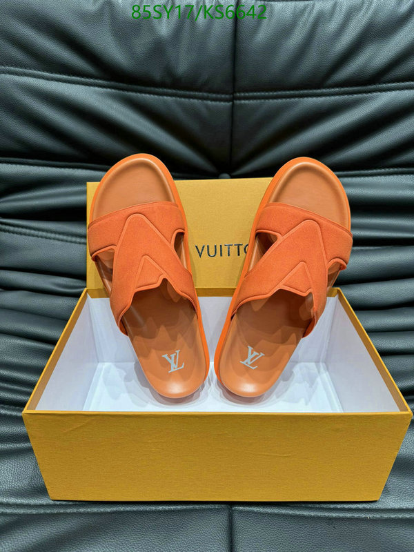 replica designer Copy AAA+ Louis Vuitton men's shoes LV Code: KS6642