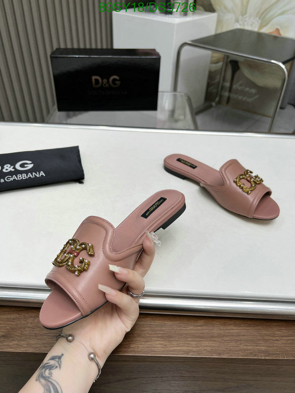 best aaaaa DHgate Replica D&G women's shoes Code: DS3726