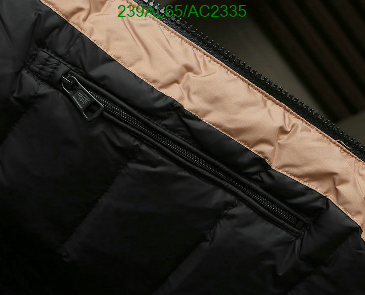 aaaaa+ class replica Moncler 1:1 Replica Down Jacket Men Code: AC2335