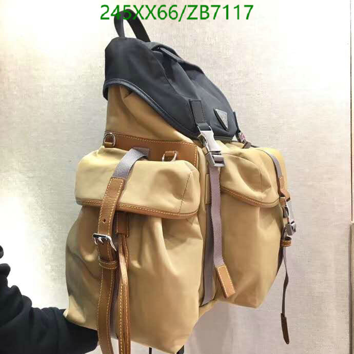 Prada Top Fake Bag Code: ZB7117