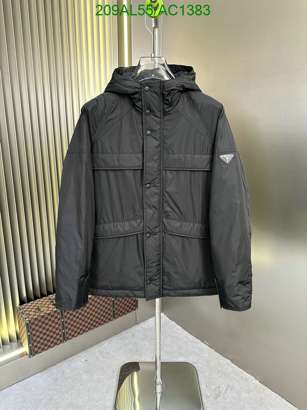 online from china Prada Fake Designer Down Jacket Men Code: AC1383