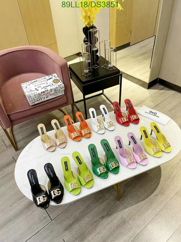 cheap replica designer DHgate Replica D&G women's shoes Code: DS3851