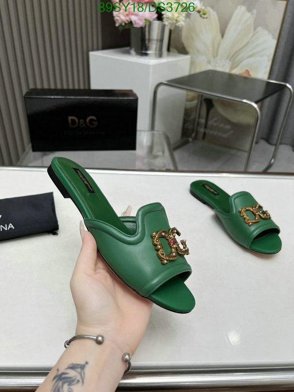 best aaaaa DHgate Replica D&G women's shoes Code: DS3726