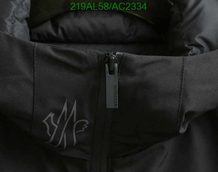 the best affordable Moncler 1:1 Replica Down Jacket Men Code: AC2334