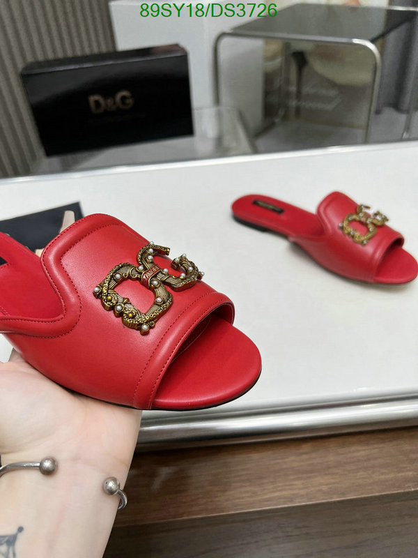 best aaaaa DHgate Replica D&G women's shoes Code: DS3726