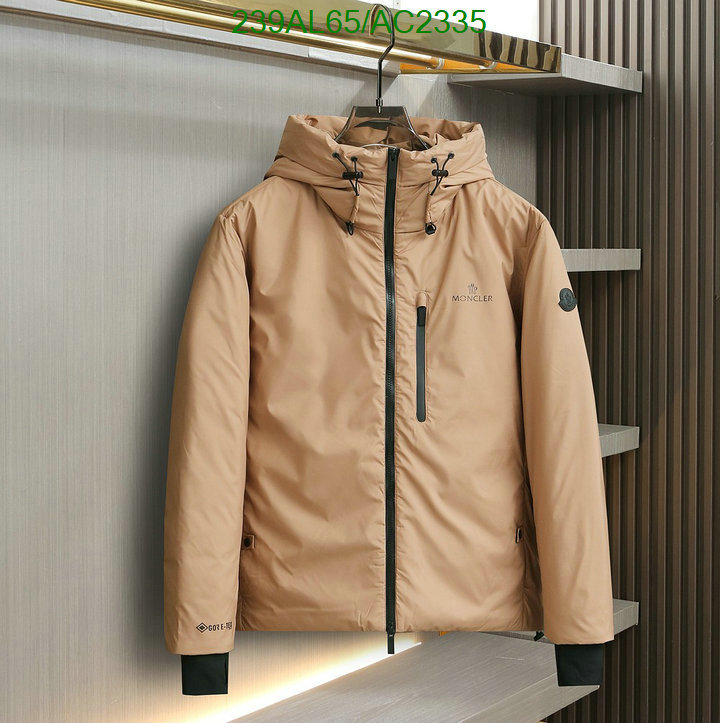 aaaaa+ class replica Moncler 1:1 Replica Down Jacket Men Code: AC2335