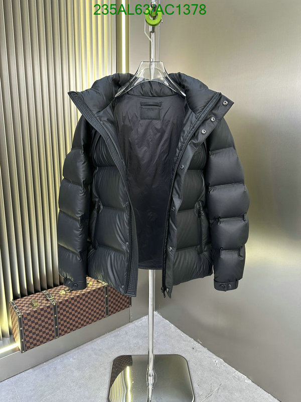 1:1 clone Prada Fake Designer Down Jacket Men Code: AC1378