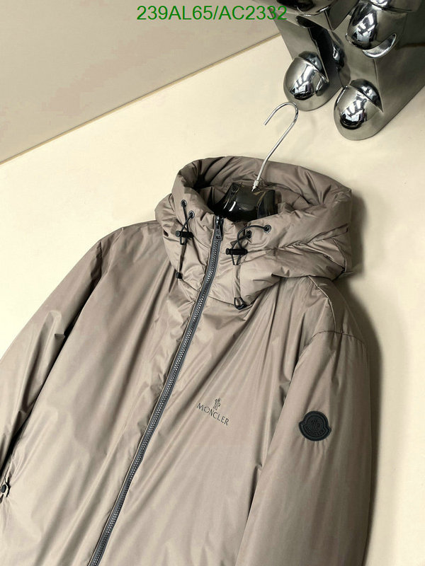 luxury 7 star replica Moncler 1:1 Replica Down Jacket Men Code: AC2332