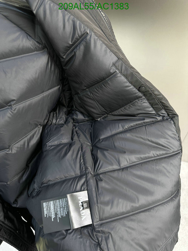 online from china Prada Fake Designer Down Jacket Men Code: AC1383