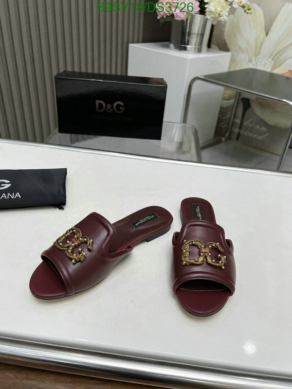 best aaaaa DHgate Replica D&G women's shoes Code: DS3726